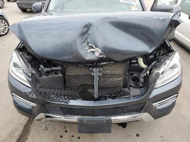 4JGDA5HBXCA068575 - 2012 MERCEDES-BENZ ML 350 4MATIC GRAY photo 12