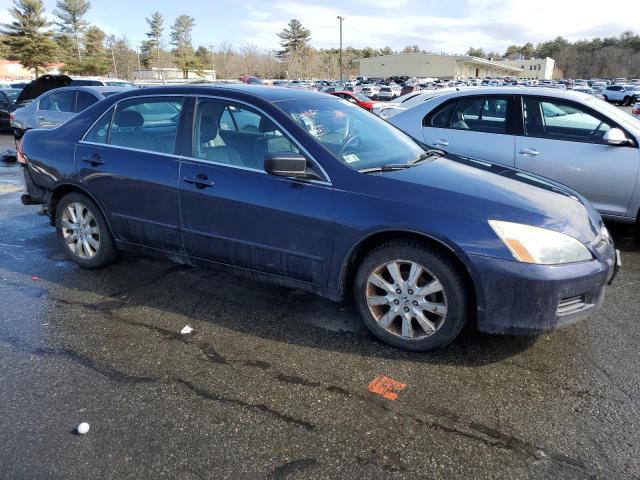 1HGCM66517A033053 - 2007 HONDA ACCORD EX BLUE photo 4