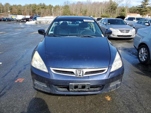 1HGCM66517A033053 - 2007 HONDA ACCORD EX BLUE photo 5