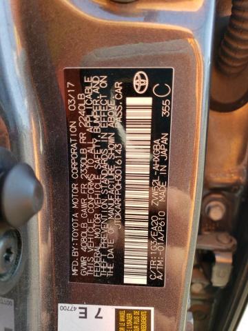 JTDKARFP0H3016143 - 2017 TOYOTA PRIUS PRIM 灰色 照片 12