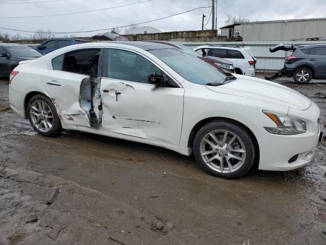 1N4AA5AP2BC862637 - 2011 NISSAN MAXIMA S WHITE photo 4