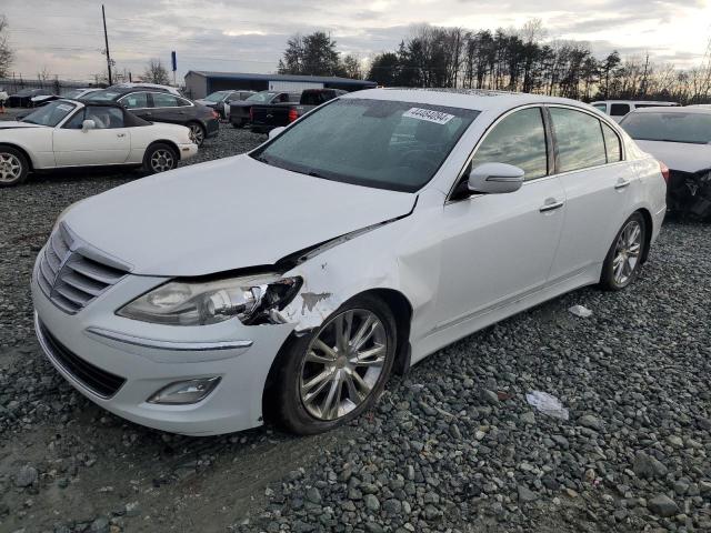 KMHGC4DD9DU248445 - 2013 HYUNDAI GENESIS 3.8L WHITE photo 1