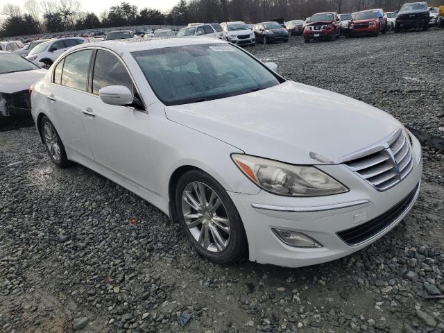 KMHGC4DD9DU248445 - 2013 HYUNDAI GENESIS 3.8L WHITE photo 4