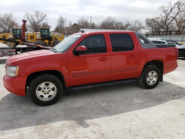 3GNVKFE04AG149625 - 2010 CHEVROLET AVALANCHE LT RED photo 1