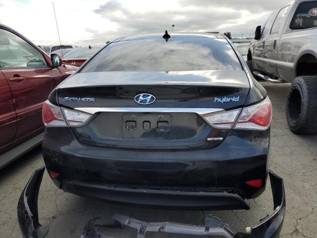 KMHEC4A44DA076872 - 2013 HYUNDAI SONATA HYBRID BLACK photo 6