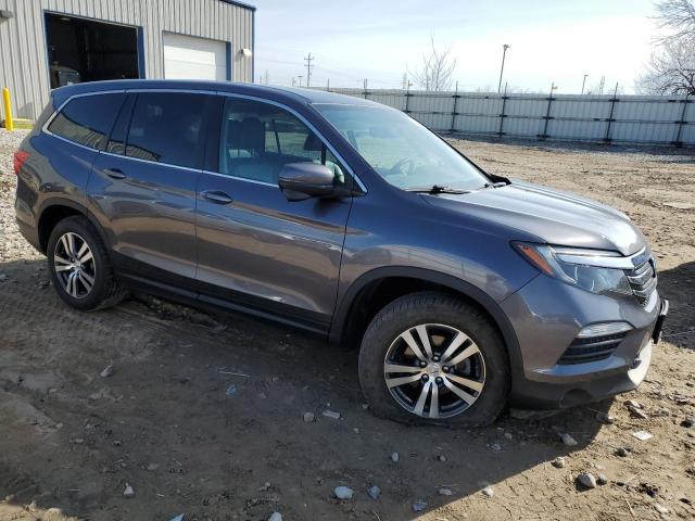 5FNYF6H83HB054985 - 2017 HONDA PILOT EXL GRAY photo 4