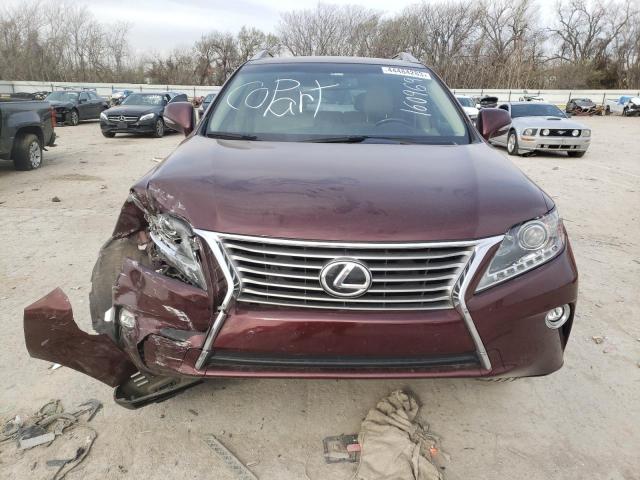 2T2ZK1BA4FC160969 - 2015 LEXUS RX 350 BURGUNDY photo 5