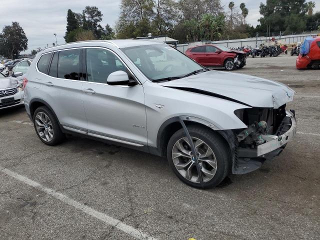 5UXWX9C58F0D61164 - 2015 BMW X3 XDRIVE28I SILVER photo 4