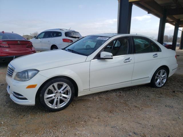 WDDGF8BB2CA625336 - 2012 MERCEDES-BENZ C 300 4MATIC WHITE photo 1