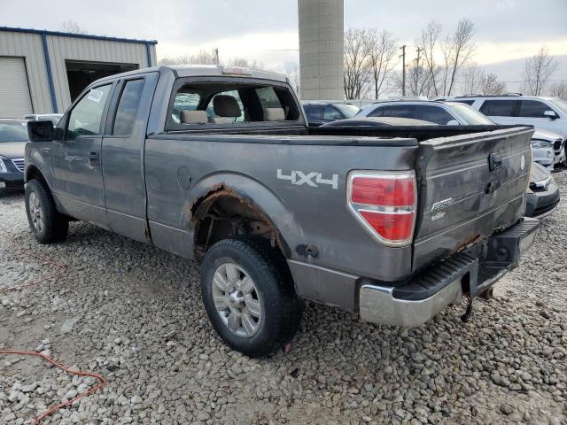 1FTRX14859FB00176 - 2009 FORD F150 SUPER CAB GRAY photo 2