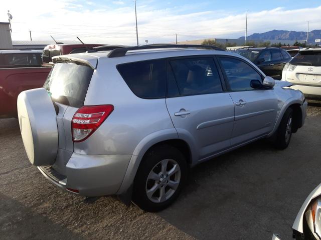 JTMYF4DV5B5039316 - 2011 TOYOTA RAV4 LIMITED SILVER photo 3