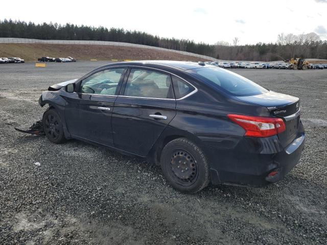 3N1AB7AP4HL716680 - 2017 NISSAN SENTRA S BLACK photo 2