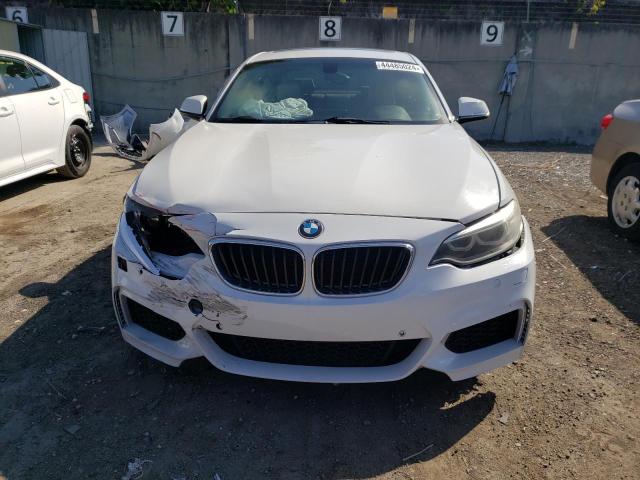 WBA1F9C56GV742718 - 2016 BMW 228 I SULEV WHITE photo 5