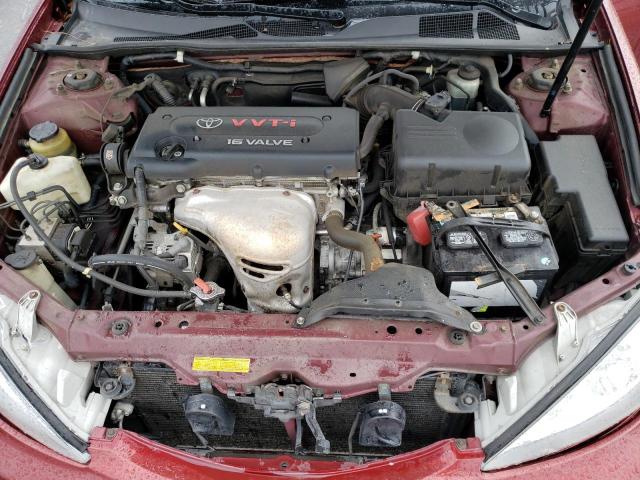 4T1BE32K42U018406 - 2002 TOYOTA CAMRY LE BURGUNDY photo 11