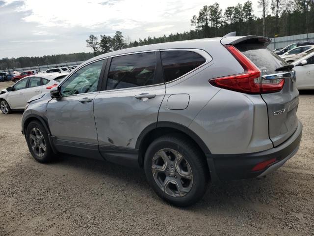 2HKRW2H86HH689584 - 2017 HONDA CR-V EXL SILVER photo 2