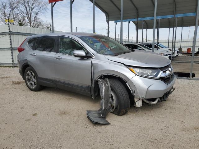 2HKRW2H86HH689584 - 2017 HONDA CR-V EXL SILVER photo 4