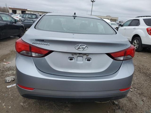 5NPDH4AE3FH586569 - 2015 HYUNDAI ELANTRA SE SILVER photo 6