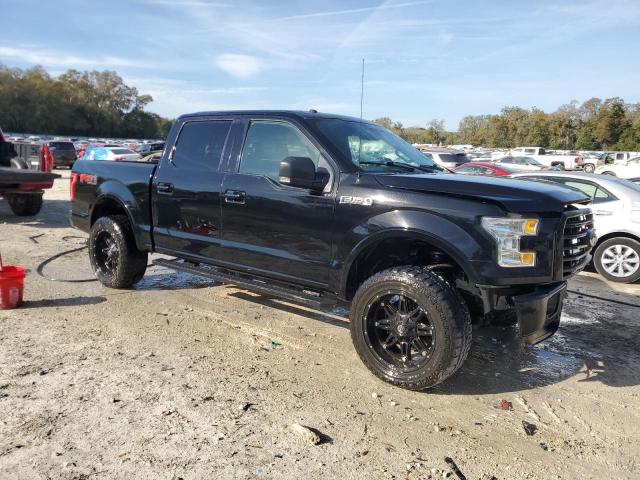 1FTEW1EF4GFD34966 - 2016 FORD F150 SUPERCREW BLACK photo 4