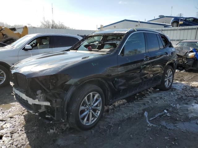 5UXTR9C52KLE11451 - 2019 BMW X3 XDRIVE30I Սև լուսանկար 1
