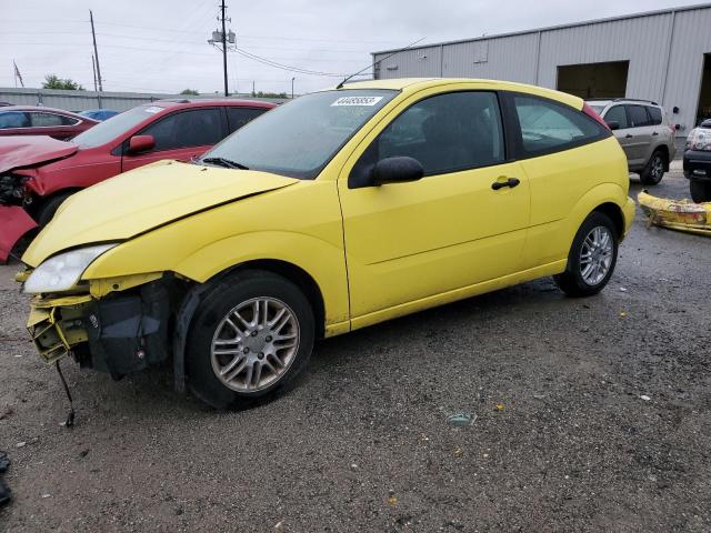 3FAFP31NX5R137929 - 2005 FORD FOCUS ZX3 YELLOW photo 1