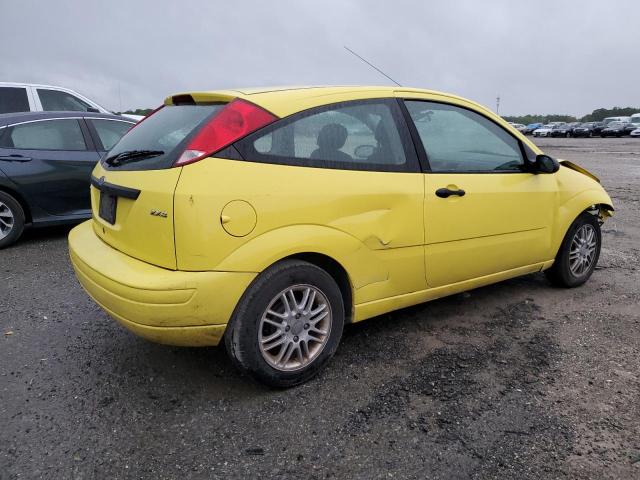 3FAFP31NX5R137929 - 2005 FORD FOCUS ZX3 YELLOW photo 3