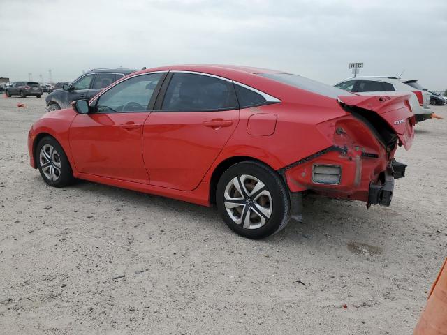 2HGFC2F56GH564761 - 2016 HONDA CIVIC LX RED photo 2