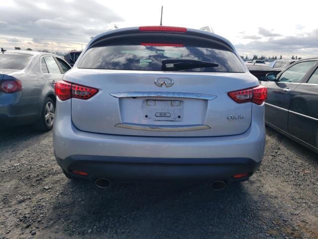 JN8CS1MW0GM750498 - 2016 INFINITI QX70 SILVER photo 6