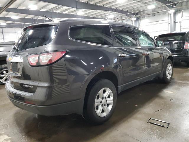 1GNKRFED0HJ144917 - 2017 CHEVROLET TRAVERSE LS GRAY photo 3