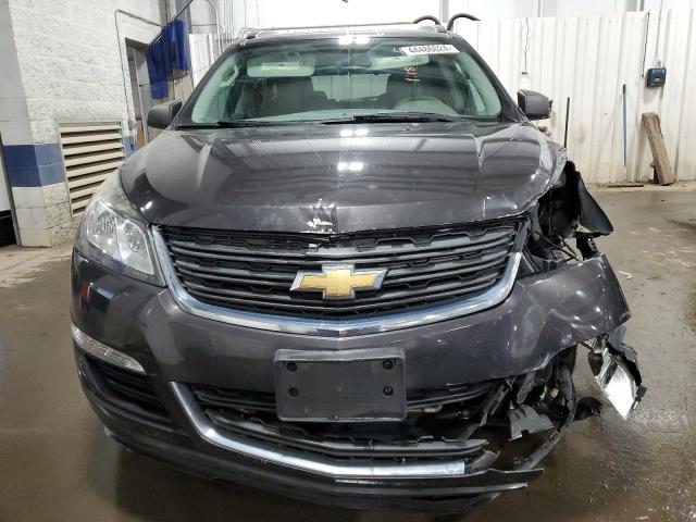 1GNKRFED0HJ144917 - 2017 CHEVROLET TRAVERSE LS GRAY photo 5