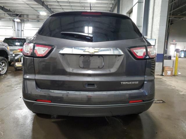 1GNKRFED0HJ144917 - 2017 CHEVROLET TRAVERSE LS GRAY photo 6