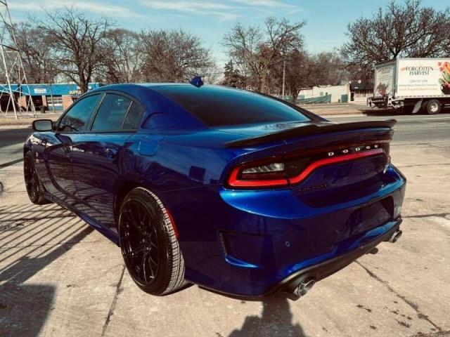 2C3CDXGJ2MH584660 - 2021 DODGE CHARGER SCAT PACK BLUE photo 3