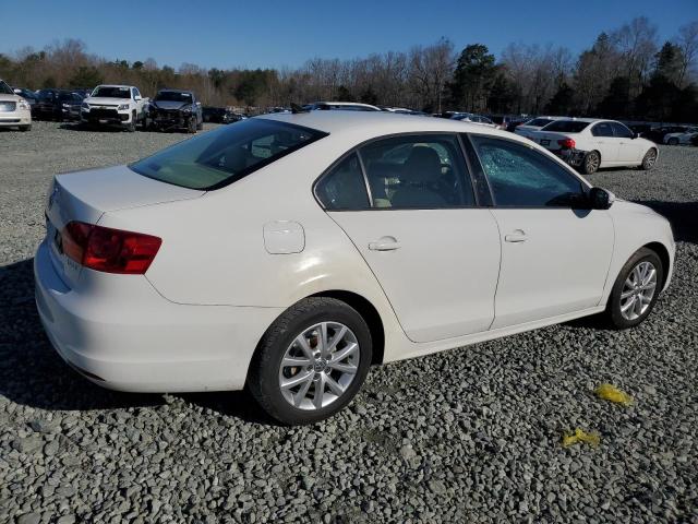 3VWDZ7AJ5BM054298 - 2011 VOLKSWAGEN JETTA SE WHITE photo 3