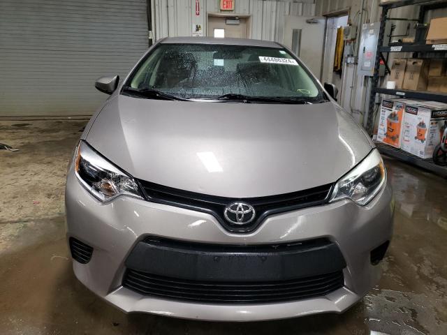 2T1BURHE9EC128333 - 2014 TOYOTA COROLLA L SILVER photo 5