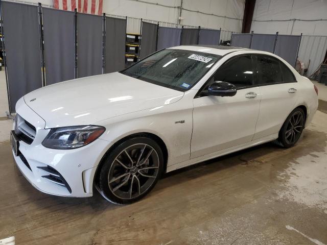 55SWF6EB7KU289662 - 2019 MERCEDES-BENZ C 43 AMG WHITE photo 1