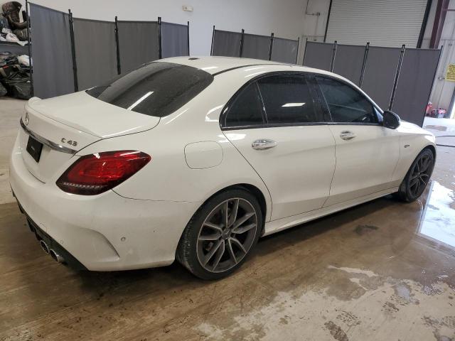 55SWF6EB7KU289662 - 2019 MERCEDES-BENZ C 43 AMG WHITE photo 3