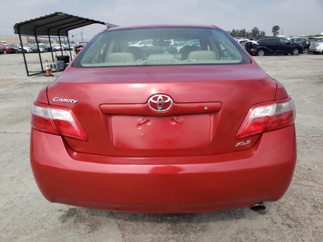 4T1BE46K68U245542 - 2008 TOYOTA CAMRY CE RED photo 6