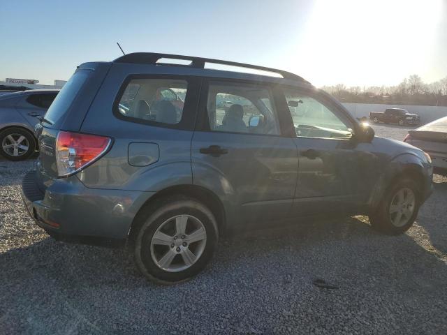 JF2SHABC3DH411254 - 2013 SUBARU FORESTER 2.5X BLUE photo 3