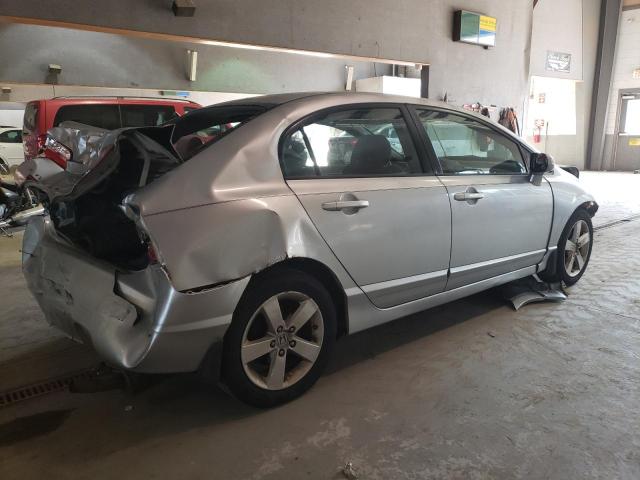 2HGFA16878H353953 - 2008 HONDA CIVIC EX GRAY photo 3