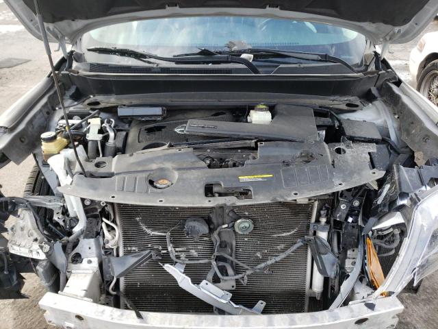 5N1AR2MN6FC657870 - 2015 NISSAN PATHFINDER S 银色 照片 12