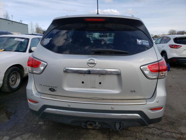 5N1AR2MN6FC657870 - 2015 NISSAN PATHFINDER S 银色 照片 6