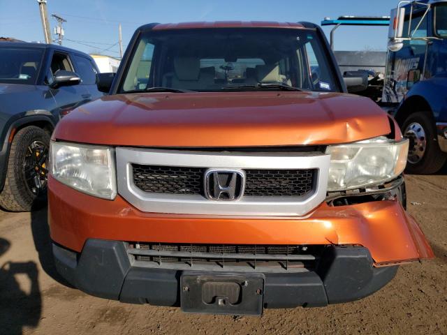 5J6YH2H77AL000984 - 2010 HONDA ELEMENT EX ORANGE photo 5