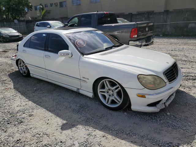 WDBNG75J26A466655 - 2006 MERCEDES-BENZ S 500 WHITE photo 4