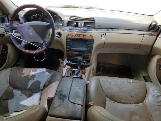 WDBNG75J26A466655 - 2006 MERCEDES-BENZ S 500 WHITE photo 8