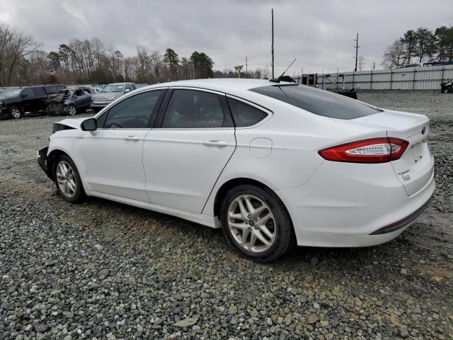 3FA6P0HD8ER161884 - 2014 FORD FUSION SE WHITE photo 2