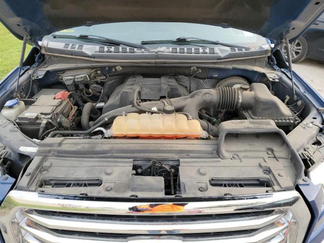 1FTEW1CP5HKC32497 - 2017 FORD F150 SUPERCREW BLUE photo 11