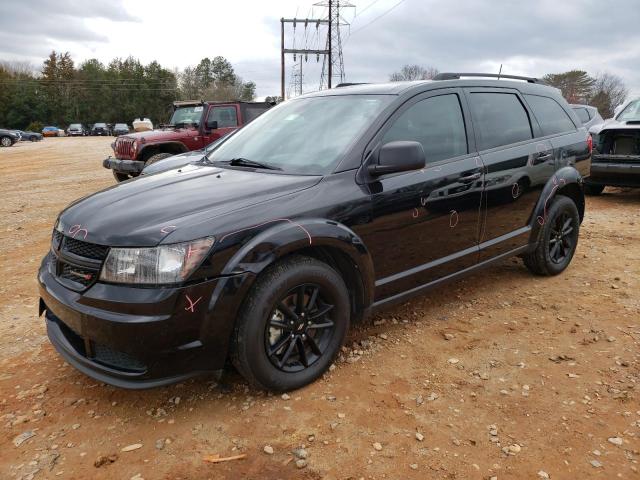 3C4PDCAB2LT279656 - 2020 DODGE JOURNEY SE BLACK photo 1