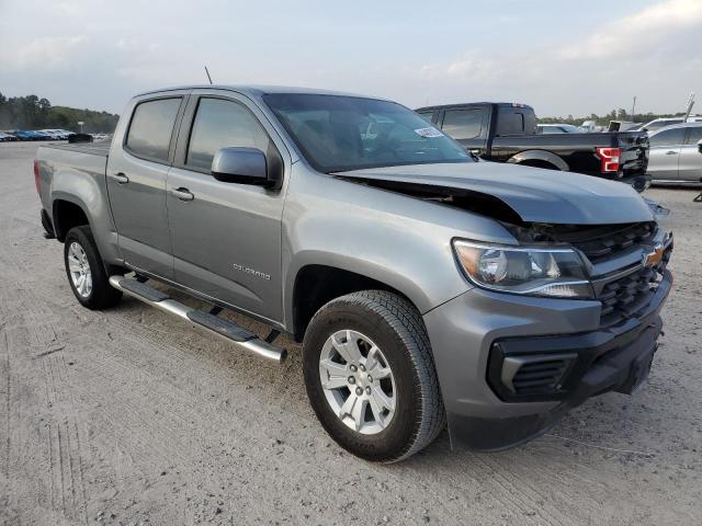 1GCGSCEN3M1297280 - 2021 CHEVROLET COLORADO LT GRAY photo 4