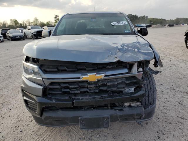 1GCGSCEN3M1297280 - 2021 CHEVROLET COLORADO LT GRAY photo 5