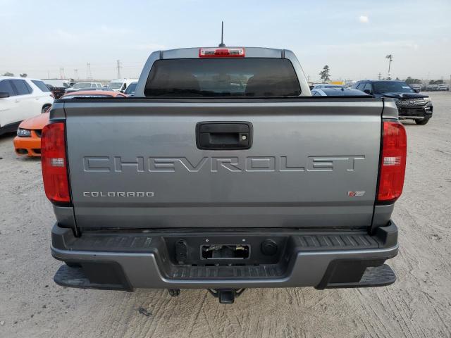 1GCGSCEN3M1297280 - 2021 CHEVROLET COLORADO LT GRAY photo 6