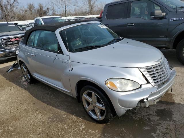 3C3AY75S05T546005 - 2005 CHRYSLER PT CRUISER GT SILVER photo 4